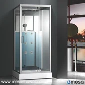 Самостоятелна правоъгълна кабина с душ кабина с ниска душ кабина M-527-CY