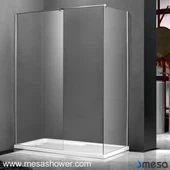 Популярен дизайн Вградена душ кабина без врати