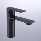 Матово черно кран