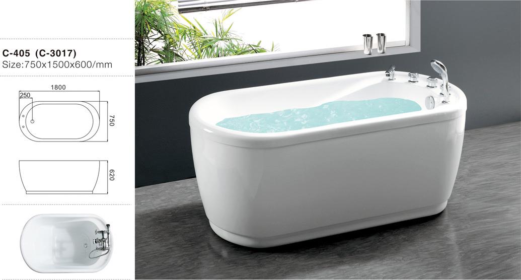 MC-405 C-3017-Deep White Stand Alone Solid Surface Acrylic Bathtub.jpg